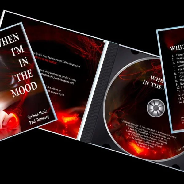 WHEN I AM IN THE MOOD feat. Paul Dempsey – Release November 2021